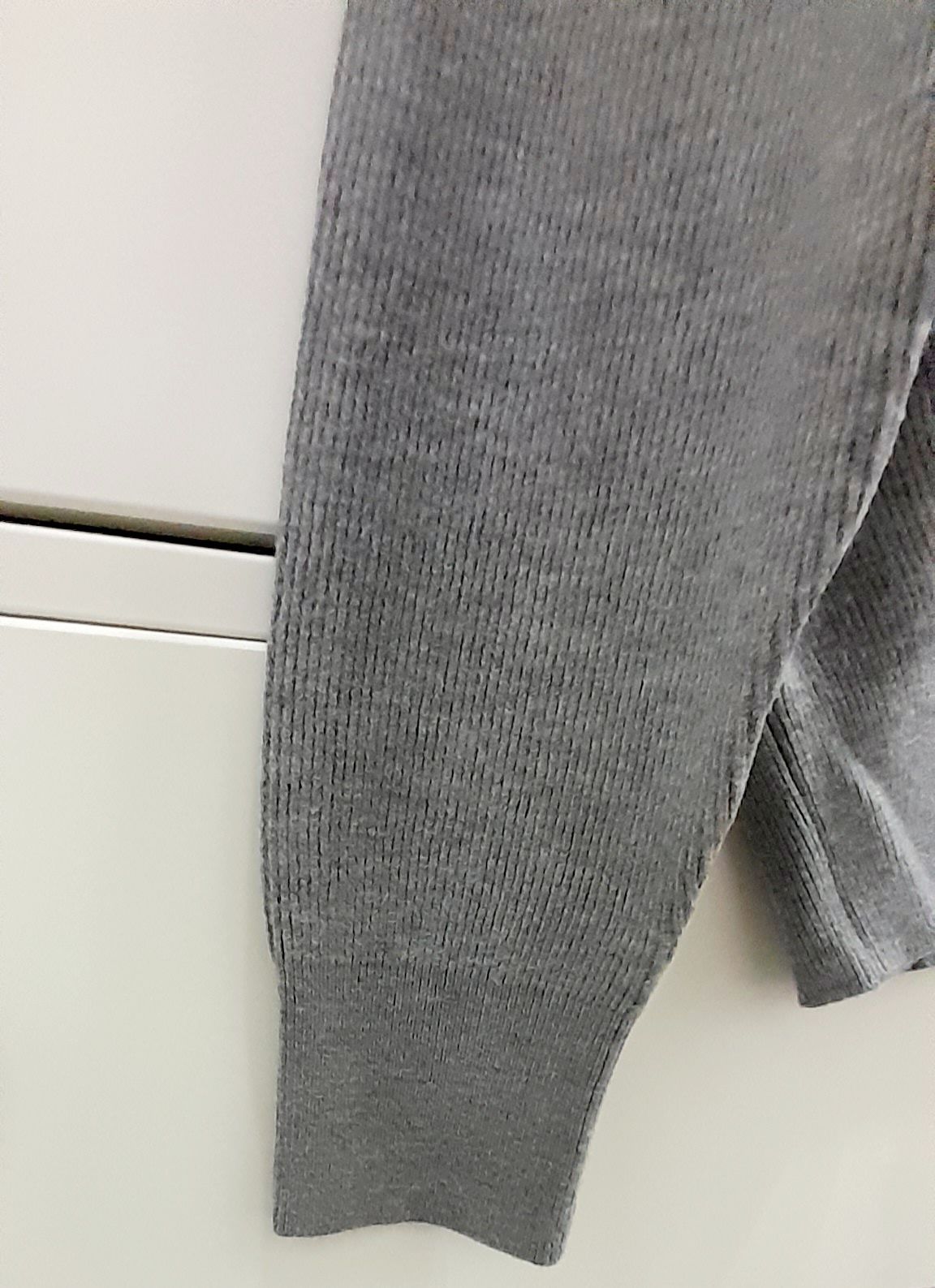 Oysho sweter szary z guzikami rozmiar L Nowy