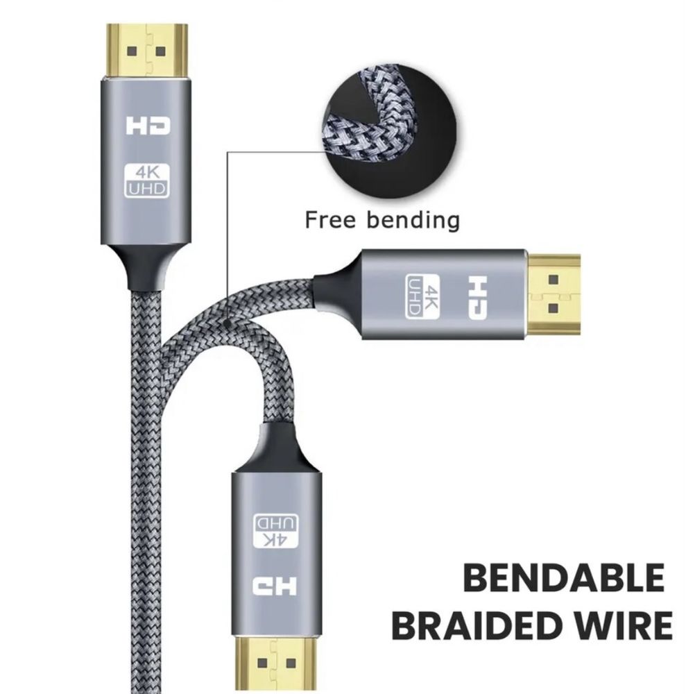 Кабель HDMI 4К 2.0 - 2 м.