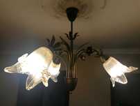 Lampa wisząca - żyrandol 3 klosze