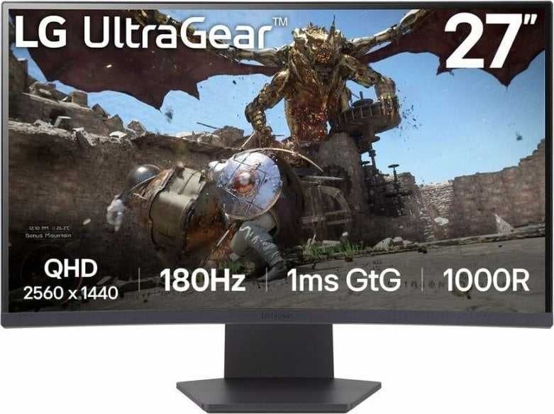 LG UltraGear 27GS60QC-B 180hz 2K