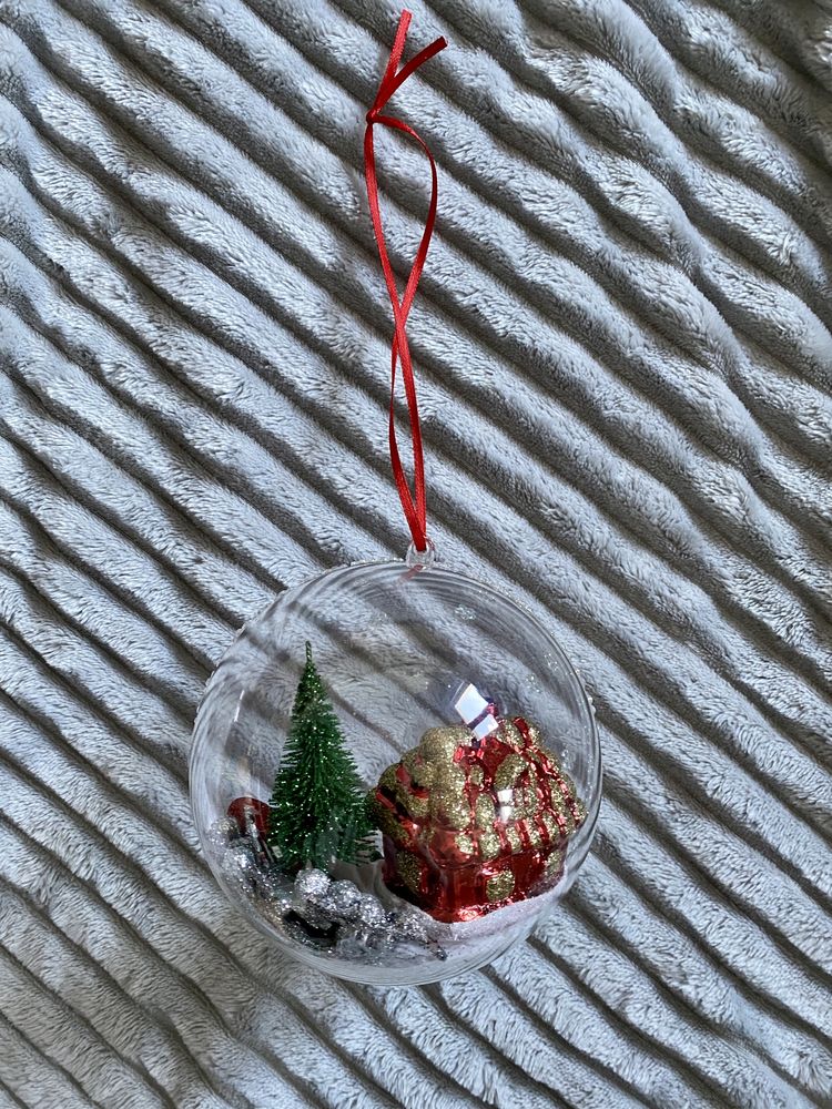 Bombka plastikowa Boże Narodzenie na choinkę