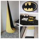 Zestaw dekoracji pokoju batman