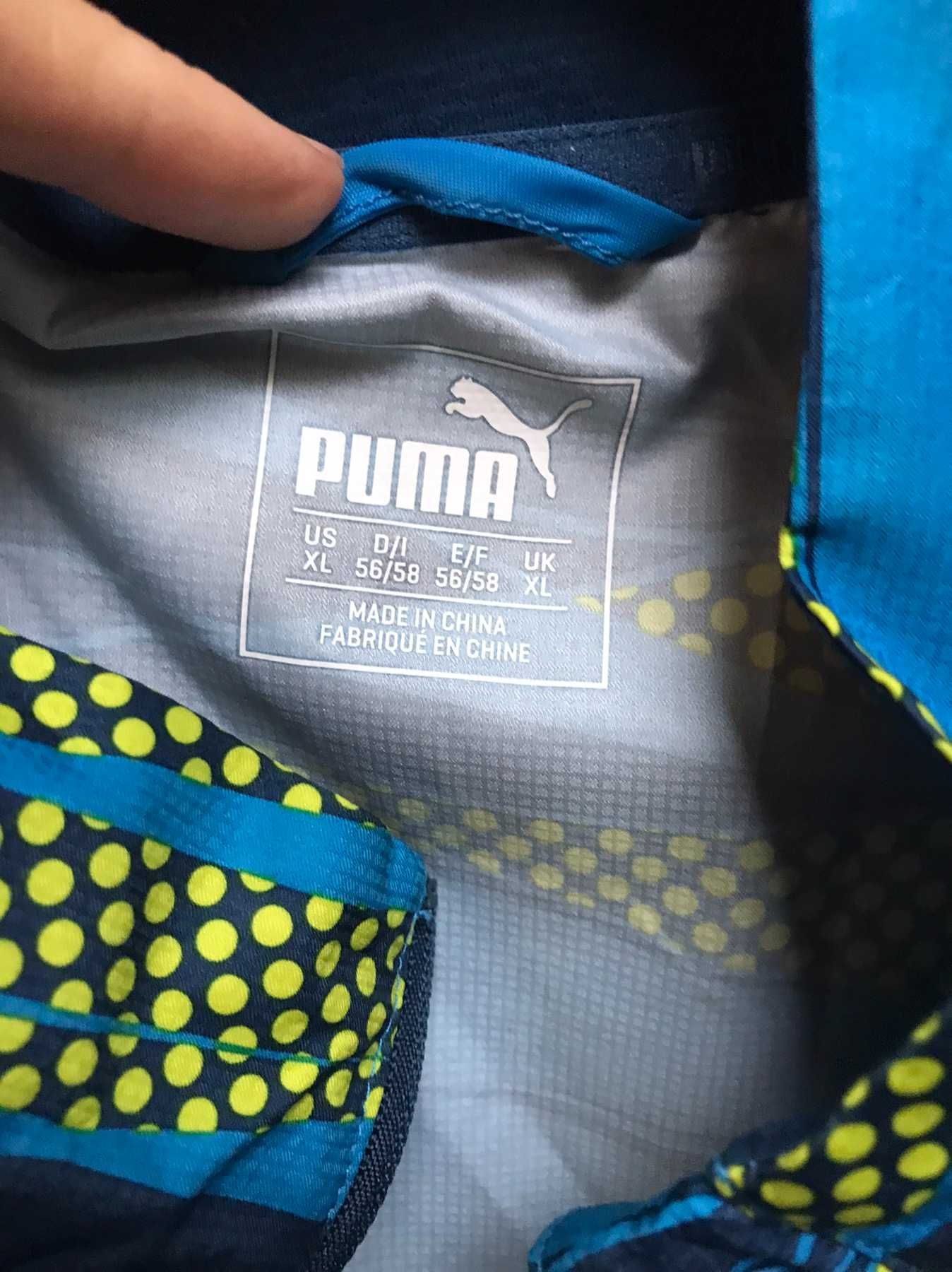 Мужская куртка для бега и велоспорта PUMA, размер XL
