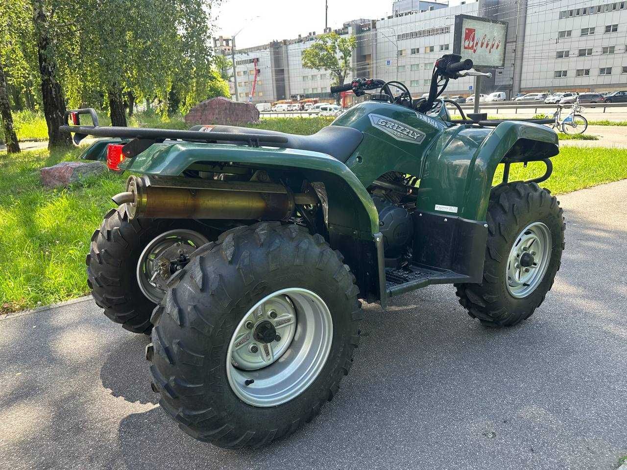 Квадроцикл Yamaha Grizzly 350cc 4x4 249 км Капсула Часу