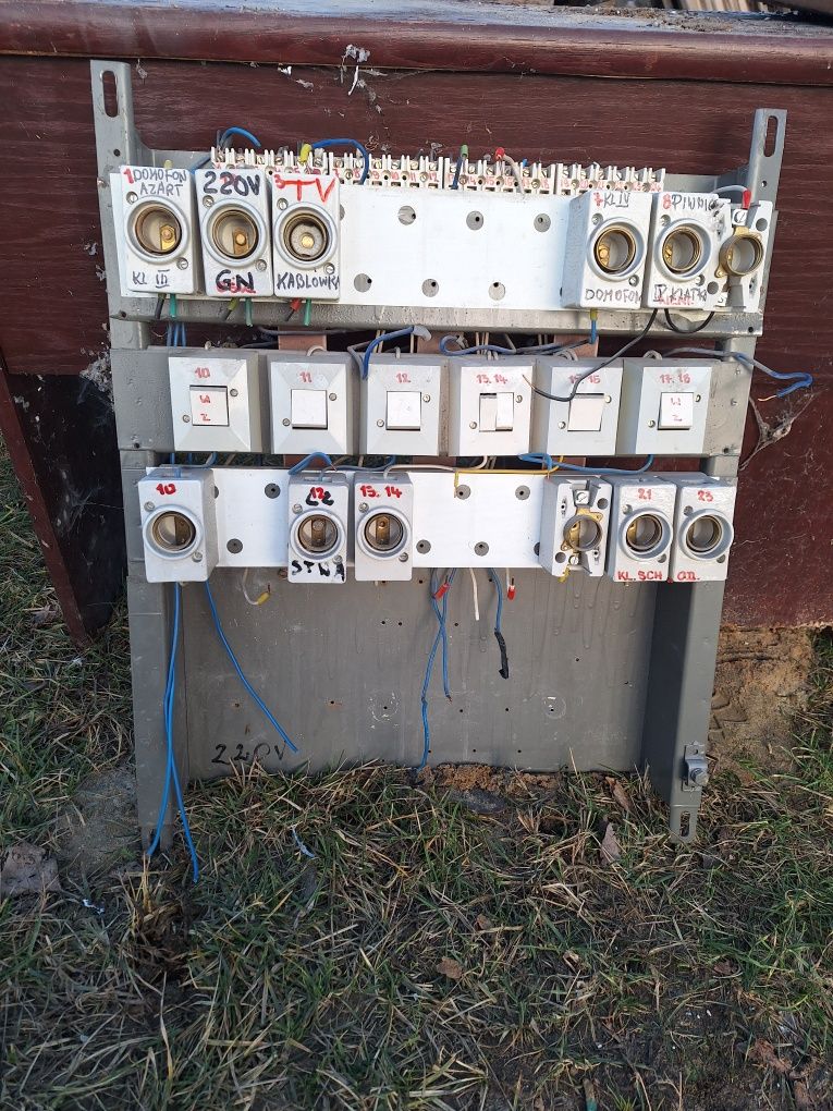 Pozostałe elektryczne  po budowie