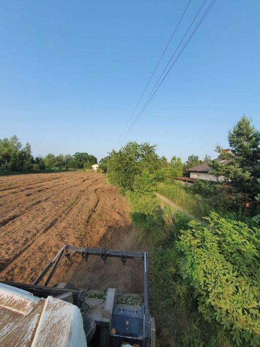 Mulczowanie karczowanie wycinka czyszczenie frezowanie mulczer leśny