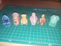 Figurki Kinder K97 n101-n106 two face