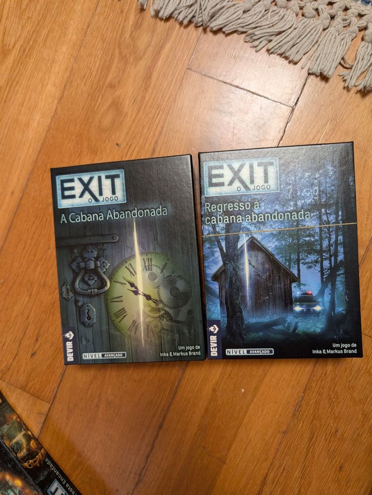 Exit - O Jogo - varios como novos