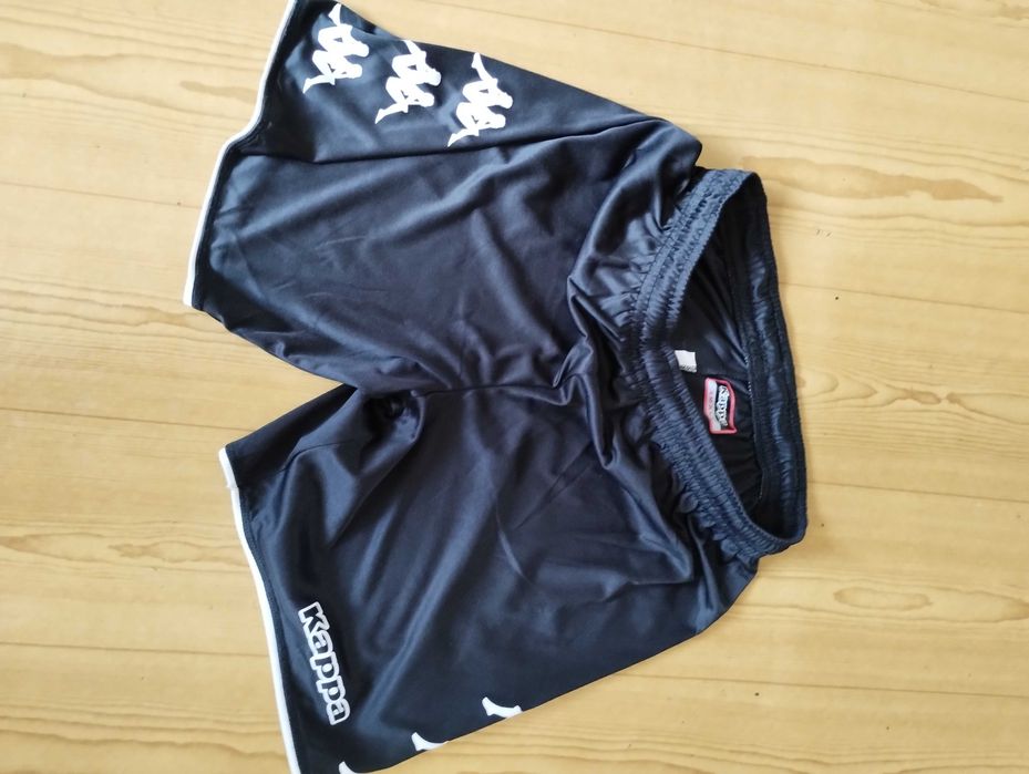 Krótkie czarne spodenki kappa rozmiar s odbiór osobisty