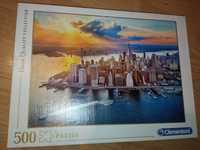 Puzzle 500 Clementoni Manhattan Nowy Jork city miasto