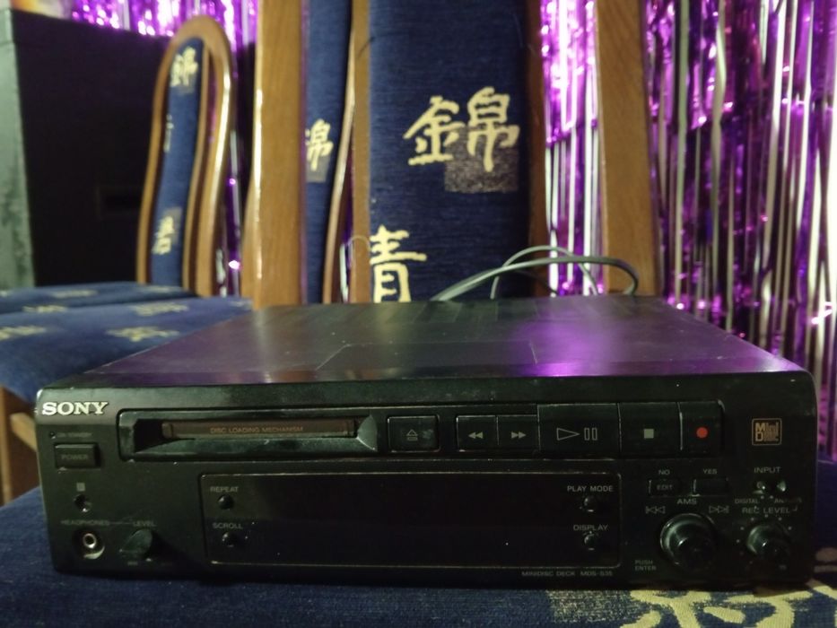 Міні диск дека SONY s35