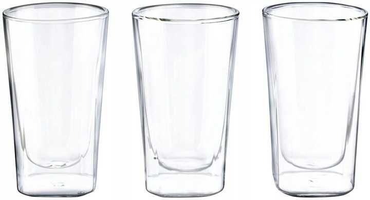Komplet 3 szklanek termicznych do kawy Cappuccino Ernesto 330 ml