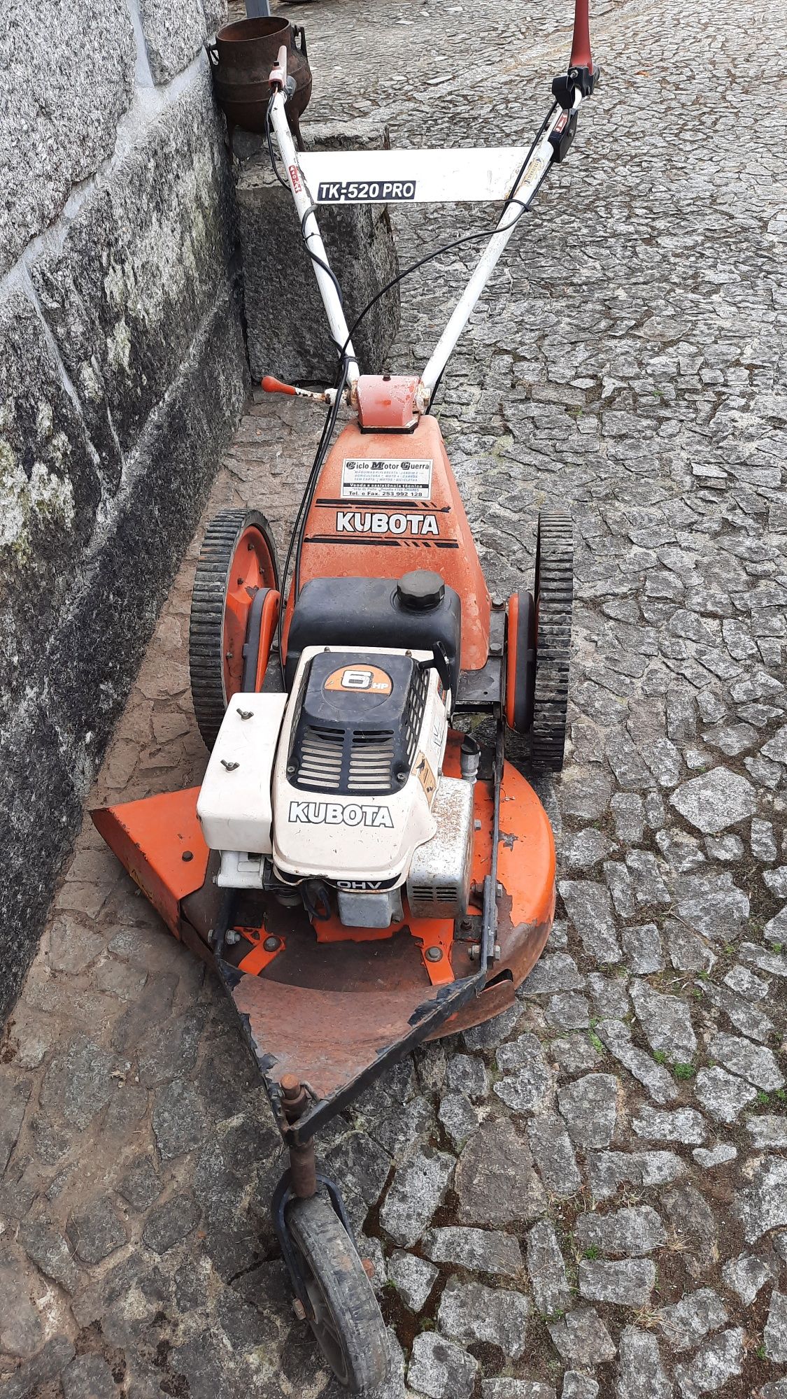 Trituradora kubota 6cv