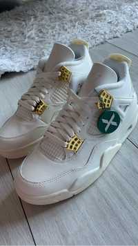 Jordan 4 metalic gold