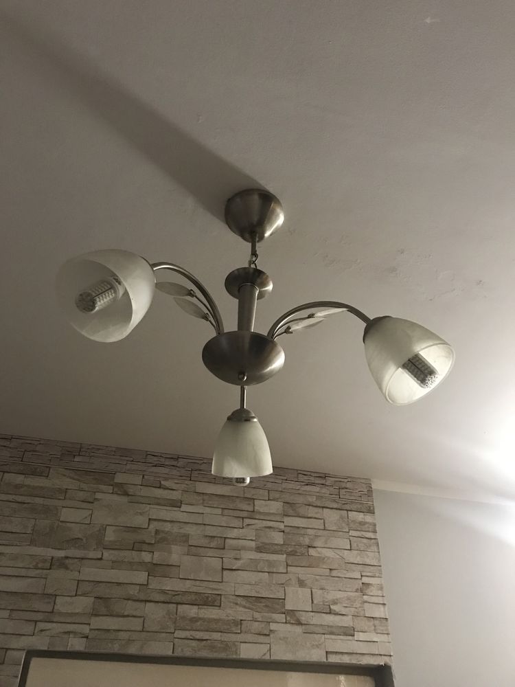 Lampa/żyrandol plus kinkiet