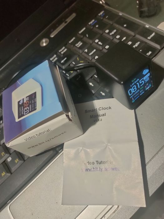 Метеостанция часы WiFi мини