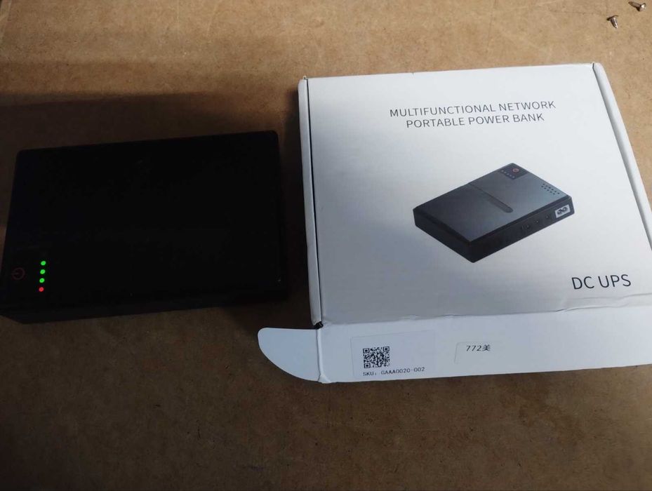 UPS ДБЖ резервне живлення DC1018L для роутера змін. батареї пауербанк