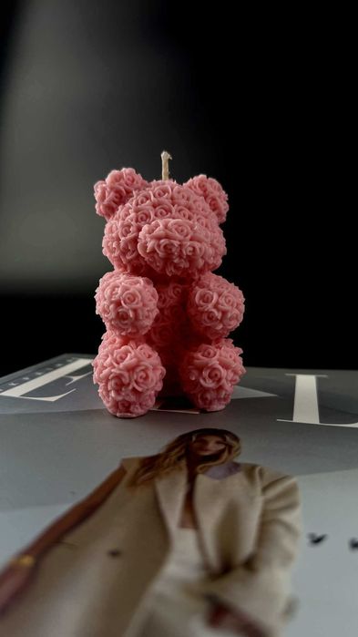 Ароматна декоративна свічка Moon light у вигляді ведмедика