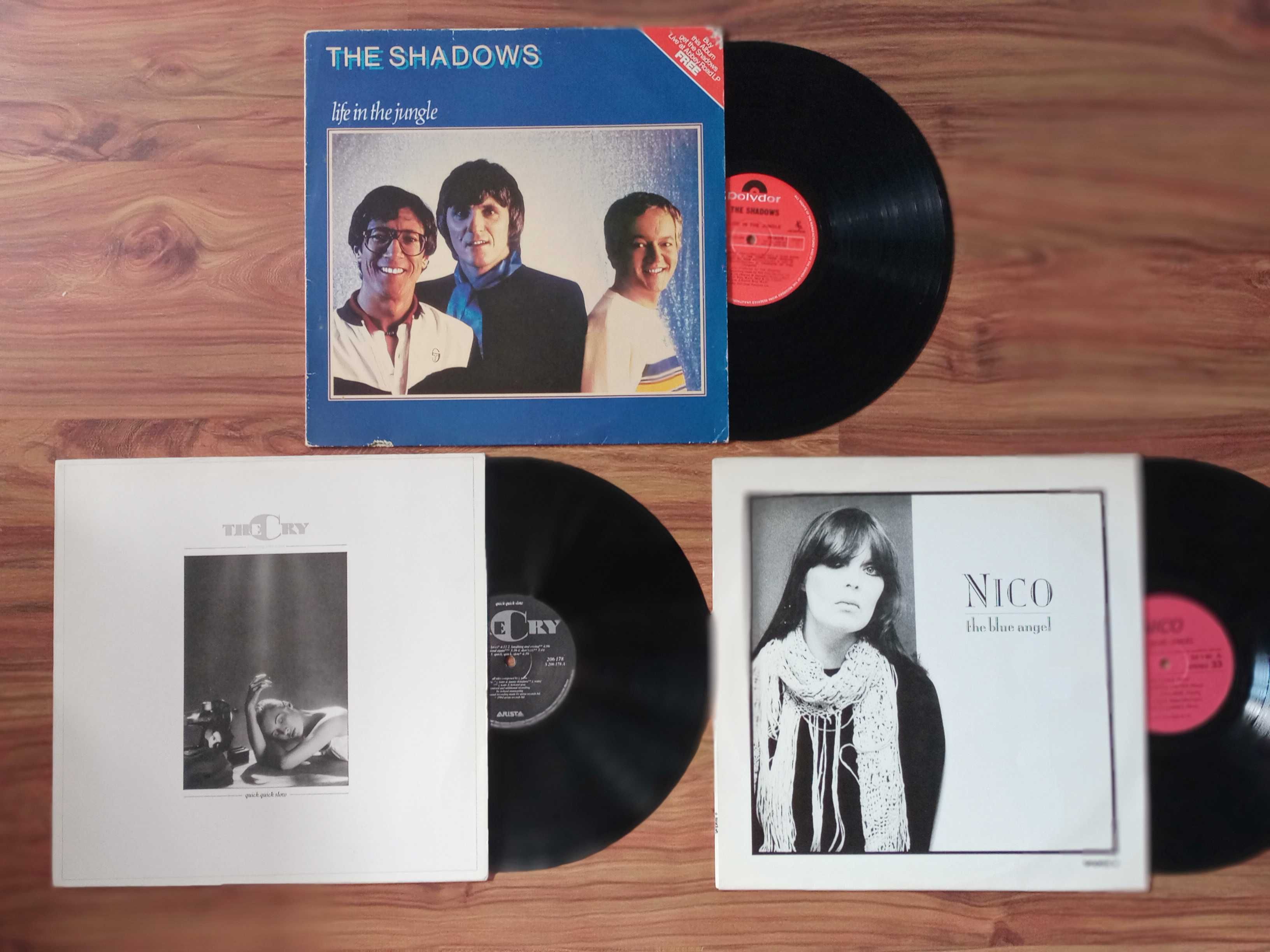 3szt. The Cry , Nico –The Blue Angel , The Shadows –Life In The Jungle