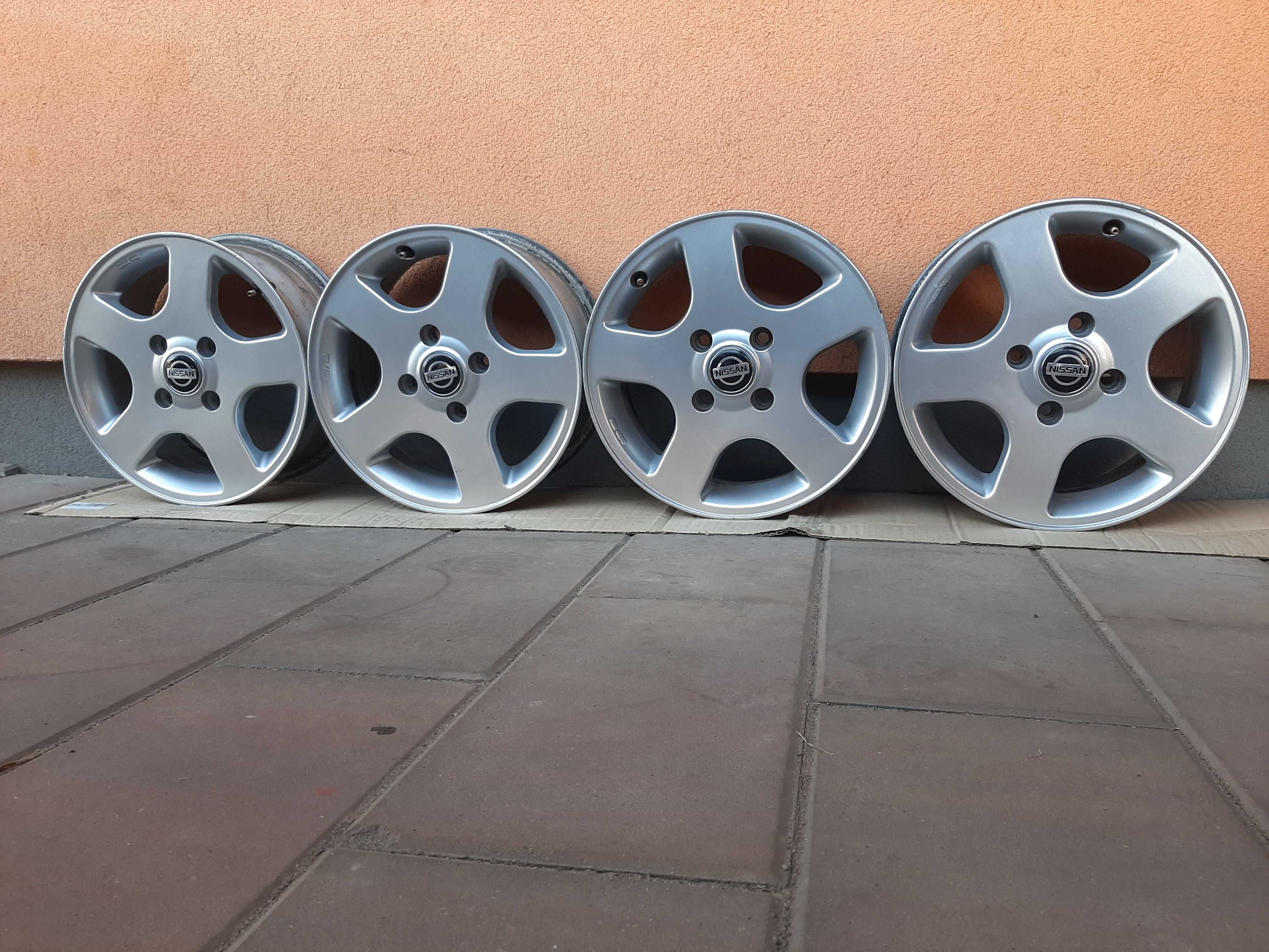 Alu Felgi Aluminiowe 15 Cali Nissan Almera Primera 4x114.3 Polecam !