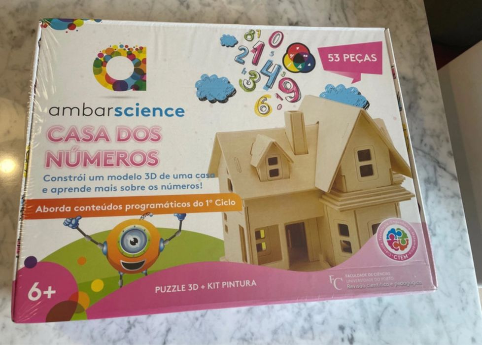 Puzzle Casa dos Números da Ambar