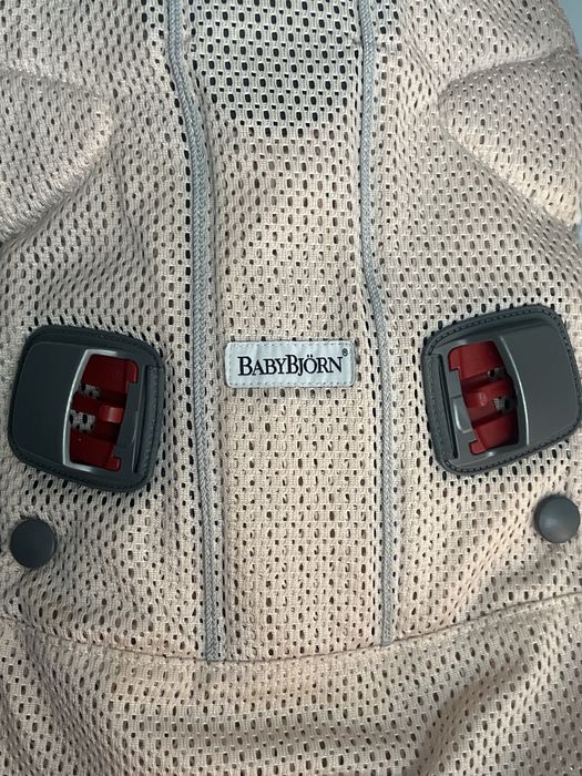 Nosidto Babybjorn ONE AIR Pearly pink 3D Mesh j Nowe