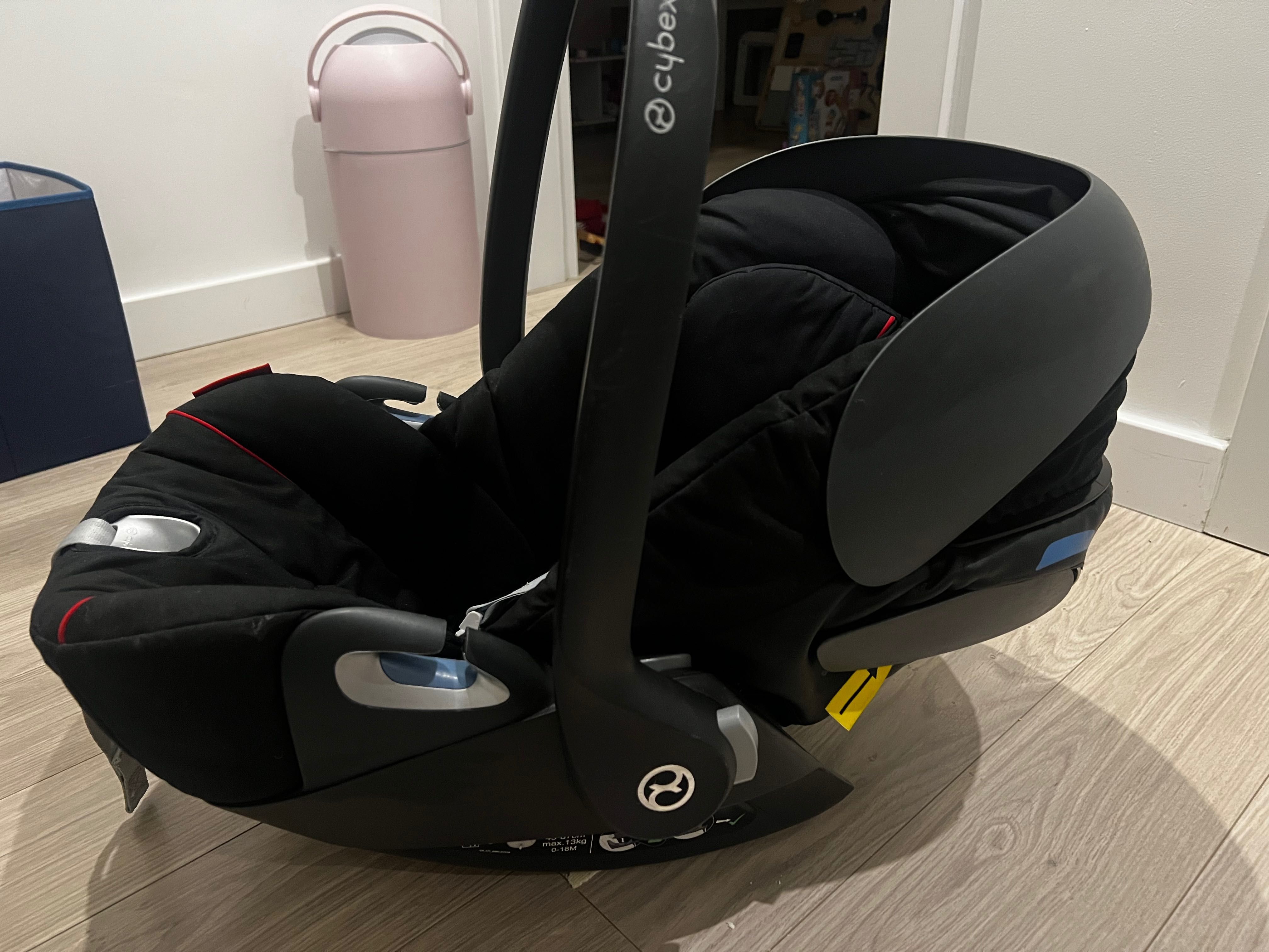 cybex cloud z i-size fotelik Ferrari