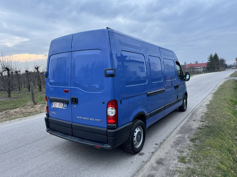 Opel Movano 3.0 dCi 136KM L3H2 Max 2x Drzwi Przesuwne Klima Master