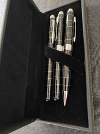 Nowy długopis, pióro, automatyczny ołówek w eleganckim etui