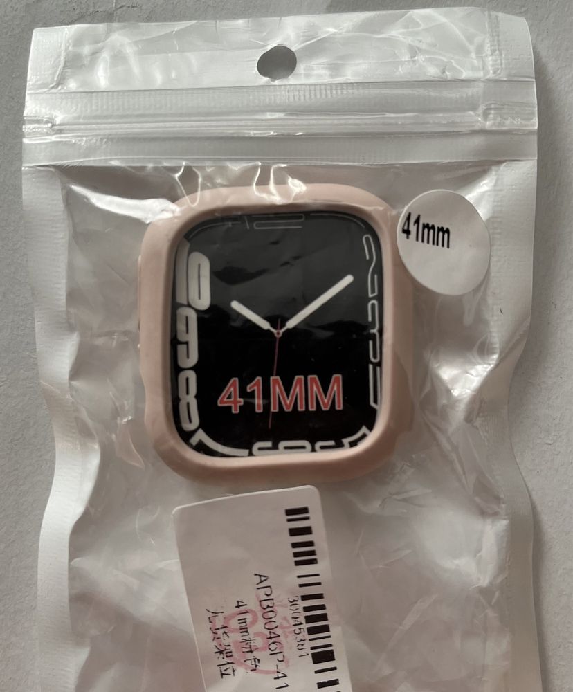 Apple Watch NOWY etui pokrowiec sylikonowy smartwatch series 7 41mm