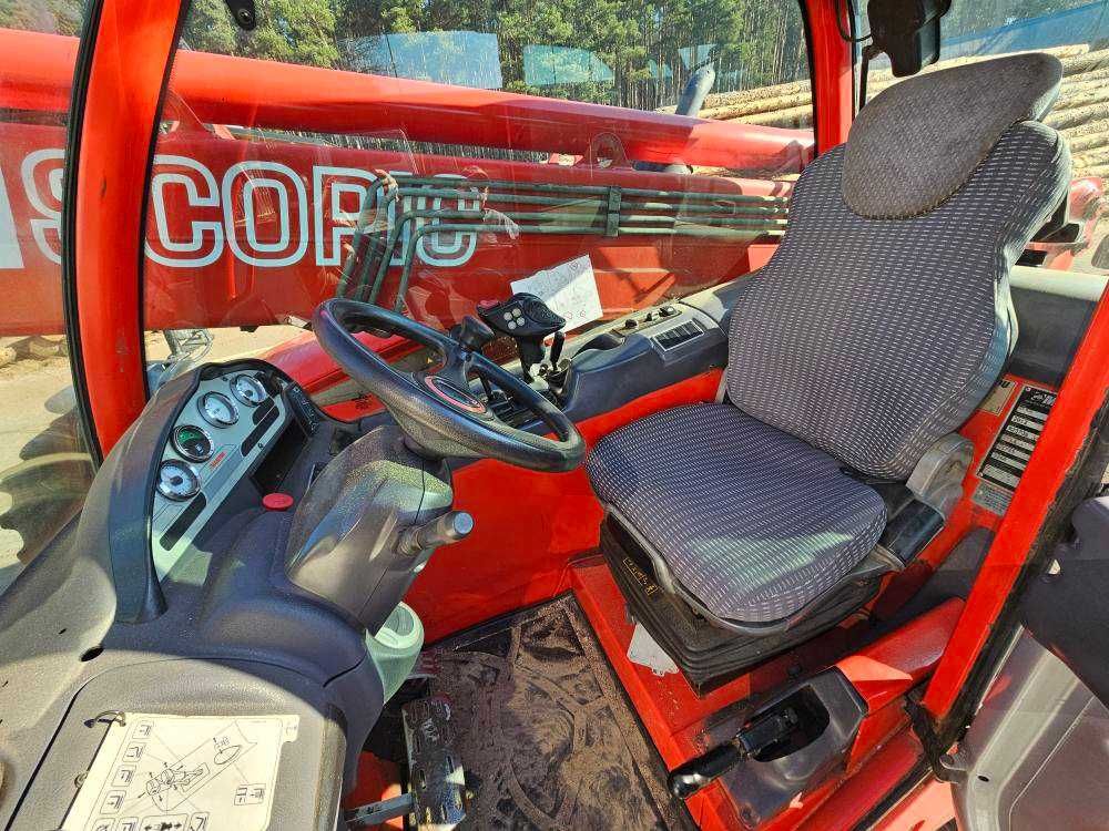Ładowarka teleskopowa MANITOU MT932 r.2013 bdb Opony bdb, łyżka, widły