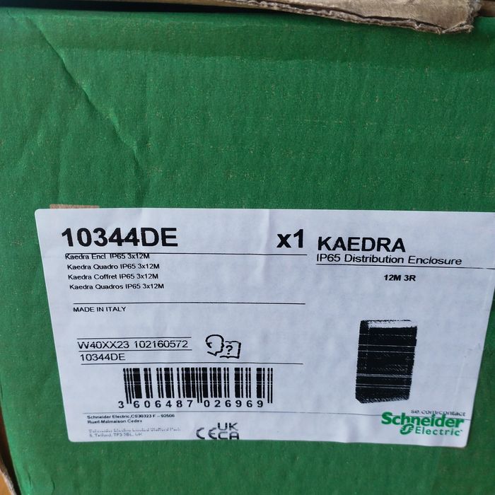 Quadro eléctrico ip65 3*12