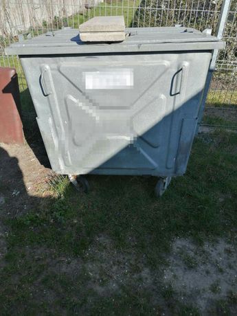 Pojemnik kontener na śmieci 1100l bio