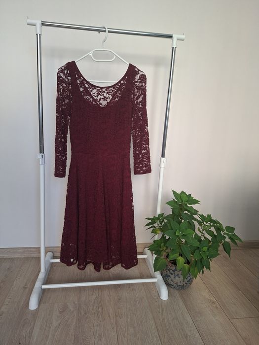 Vissavi sukienka koronka xs wesele święta andrzejki