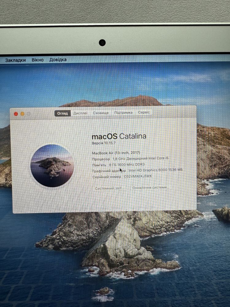 92% Гарантія Macbook Air 13 2017(2019) I5|8Gb|128Gb Ідеальний Макбук