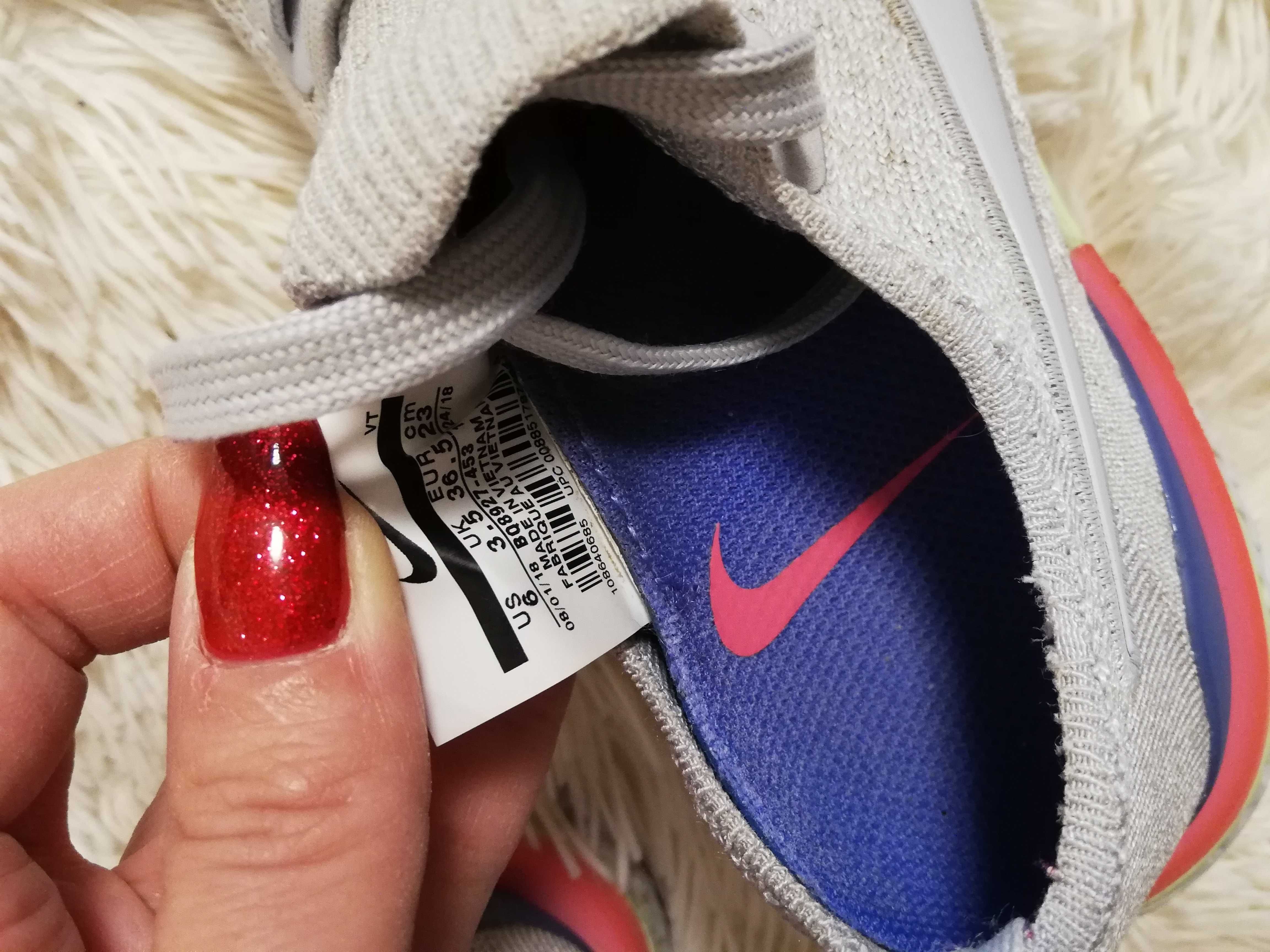 buty Nike 36,5 do biegania Epic React Flyknit 2 BQ8927  453 szare