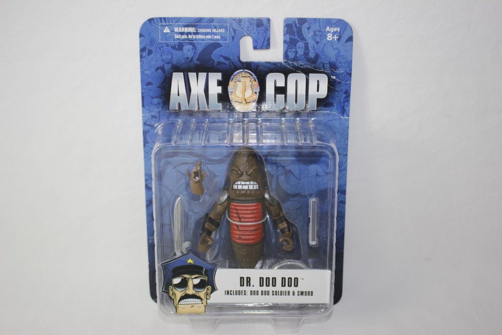 Boneco / Figura - Dr. Doo Doo - Axe Cop - Novo