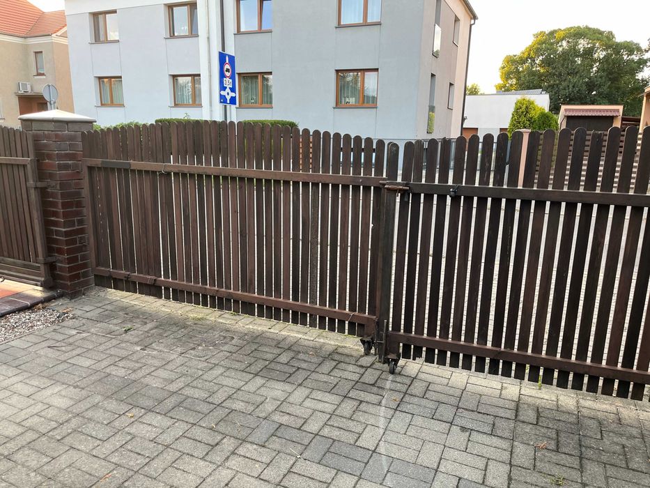 Brama przesuwna, brama dwuskrzydłowa sprzedam