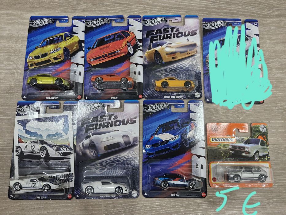 Miniaturas carrinhos