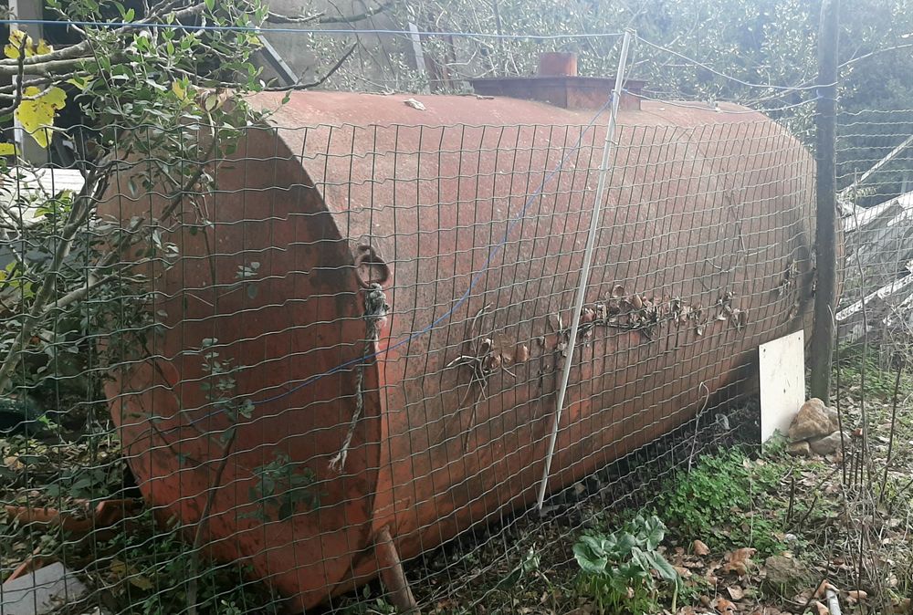 Tanque para trasportar água