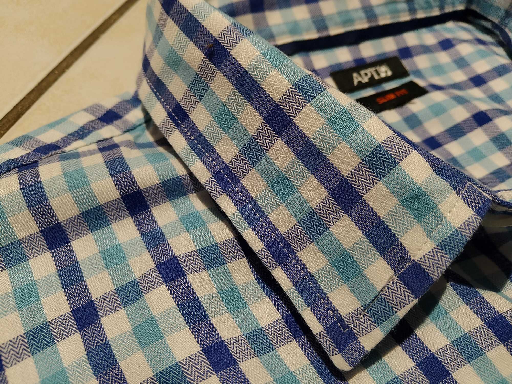APT 9 USA - NOWA! Koszula Męska krótki rękaw rozmiar XL