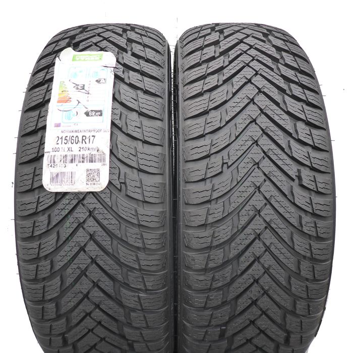 Opony 215/60/17 Nokian 215/60R17 100H XL Wielosezonowe 2016 Nieużywane