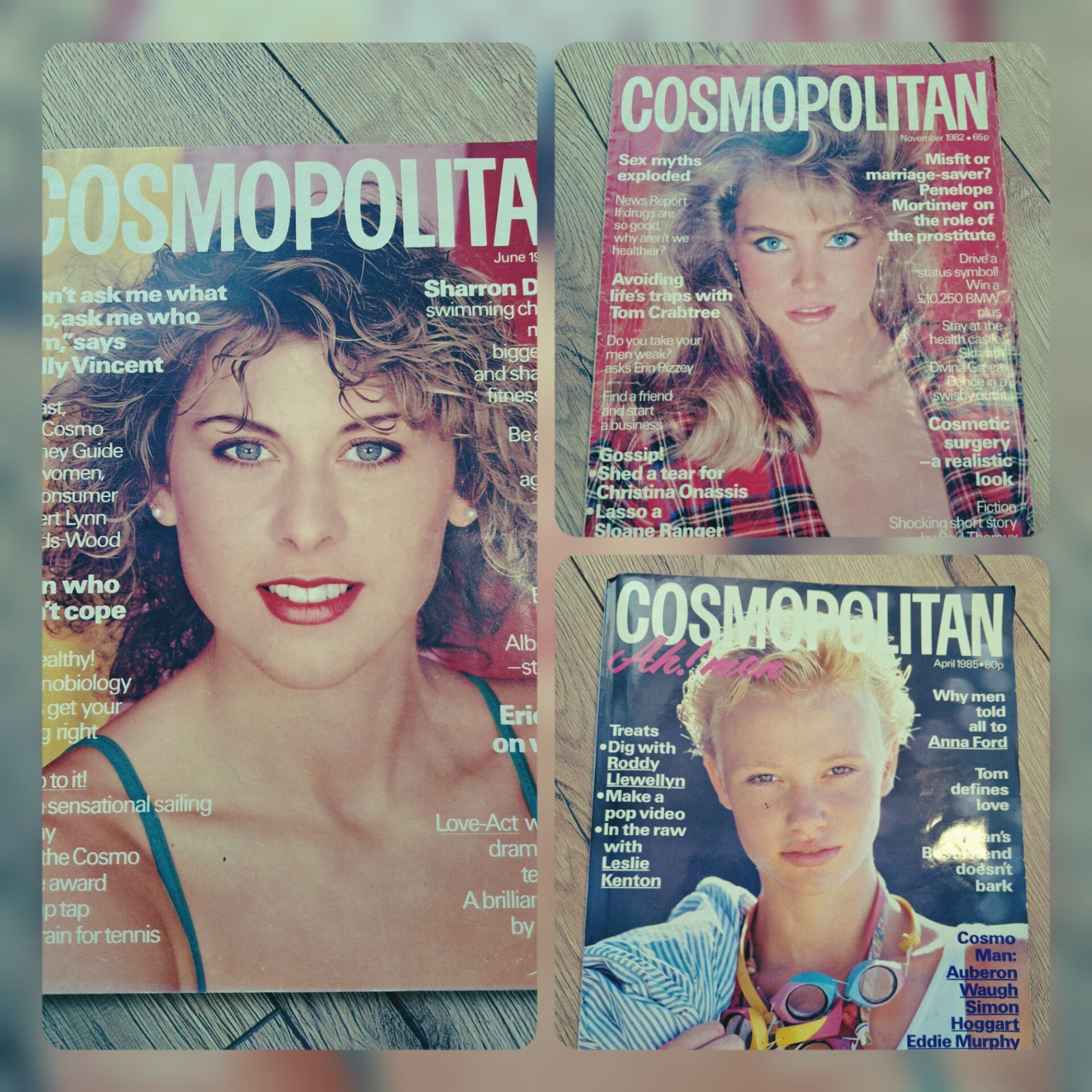 Magazyn Cosmopolitan lata 80.