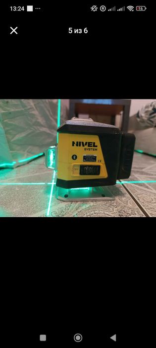 Laser krzyżowy Nivel system CL3G