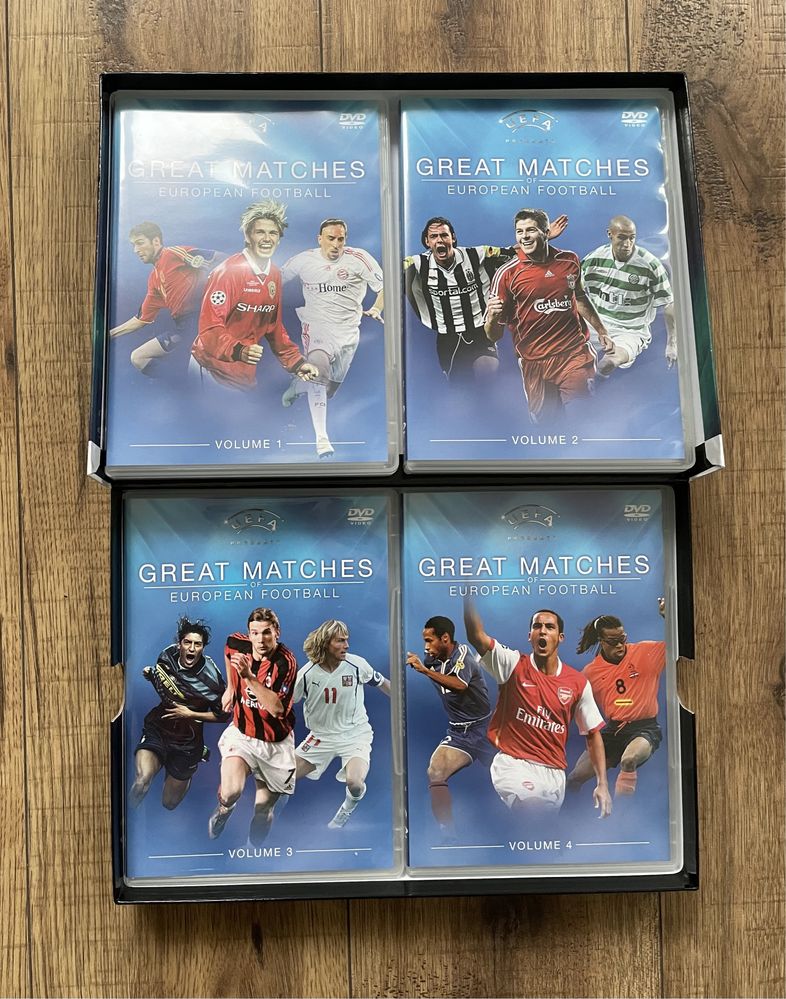 Kolekcja DVD najlepsze mecze UEFA