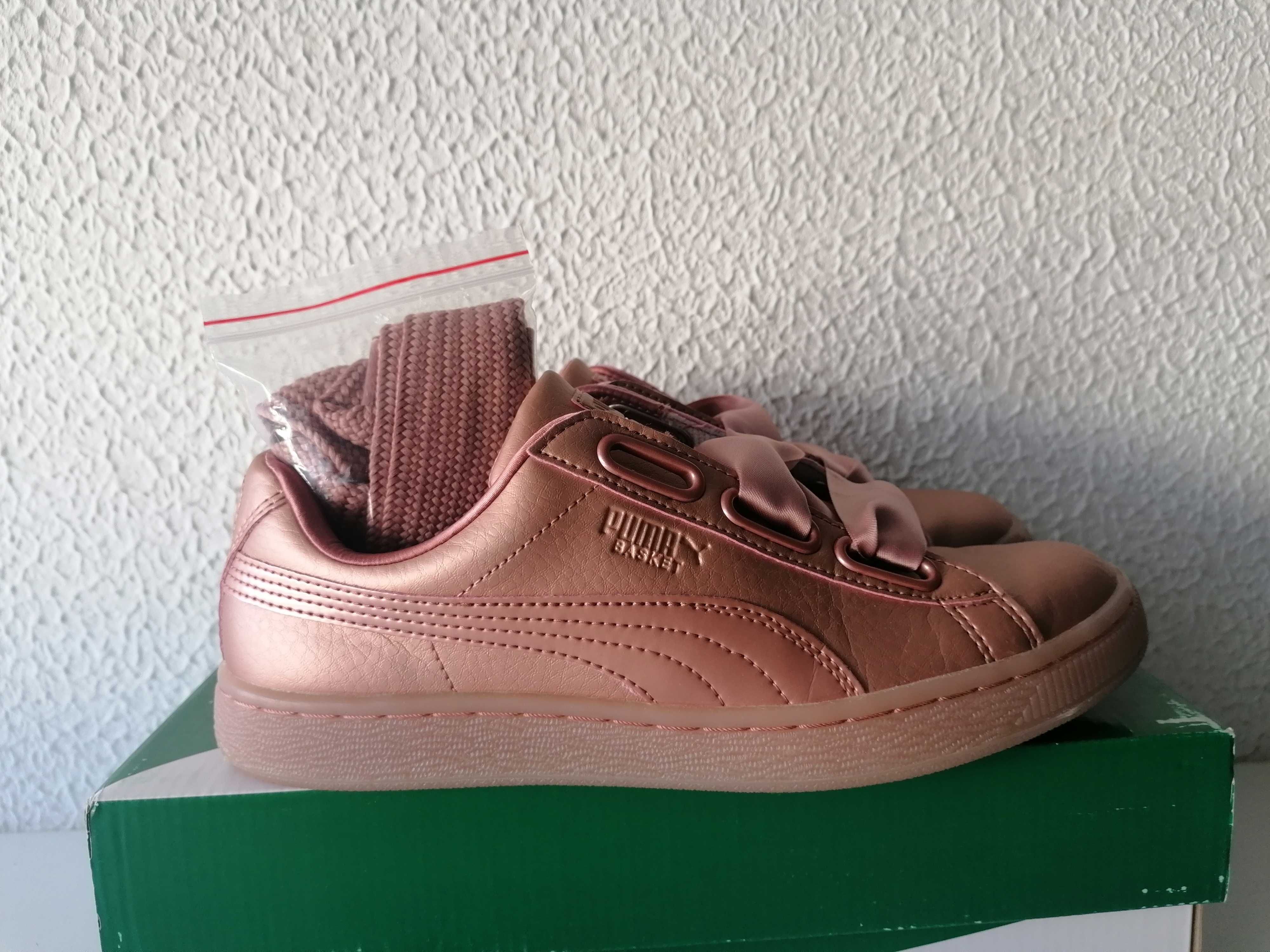 Sapatilha Puma Rosa Gold Senhora