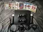 PlayStation 3 Ps3 CECH 3004b, dualshock 3 + inny pad, 2x PS move, gry