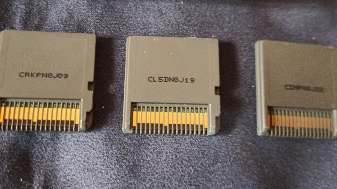 Винтажные игры на приставку Nintendo D'S!