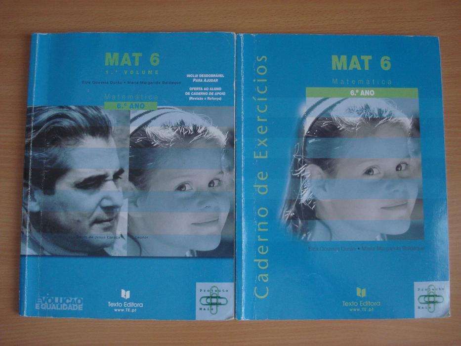 Livros Matemática 6º Ano - 7º Ano - 8º Ano