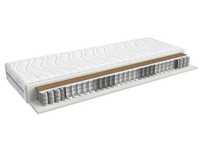 Materac ceres fresh+ black red white 160 200 kokos H3